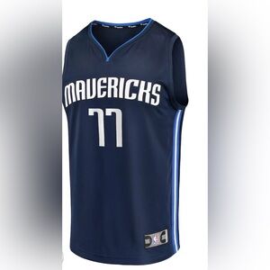 Luka Doncic Dallas Mavericks Youth Jersey - Navy